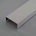 Kantprofil U - Profil | Aluminium RAL 9006 Weißaluminium