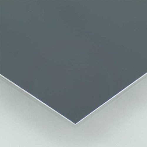 Blechzuschnitt Auluminium 2mm farbbeschichtet RAL 7016 anthrazitgrau einseitig Schutzfolie Größe wählbar 1000x100mm