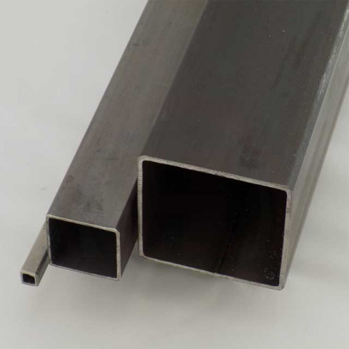 Quadratrohr Vierkantrohr Stahl Länge 300 mm_ 