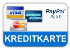 Zahlungsart Paypal Kreditkarte möglich